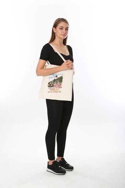 Baghashtag Landscape Printed Cloth Bag