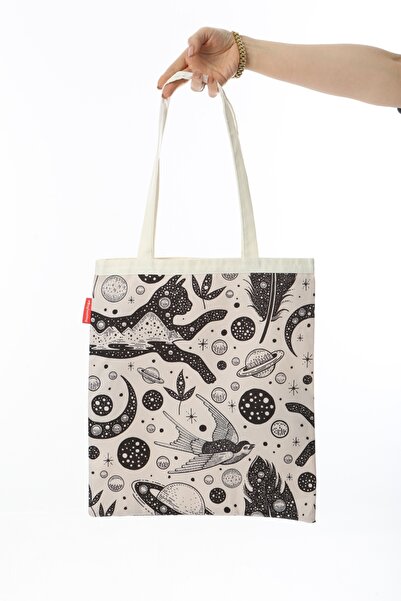 Baghashtag Mixed Dream Printed Cloth Bag
