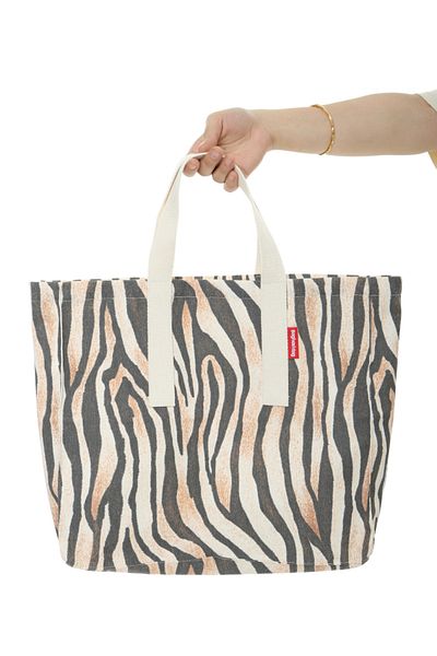 Baghashtag Leopra Printed Gabardine Cloth Bag