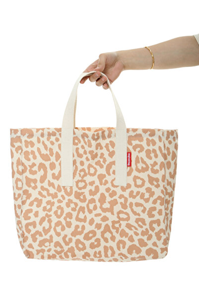 Baghashtag Soft Leopar Baskılı Bez Çanta