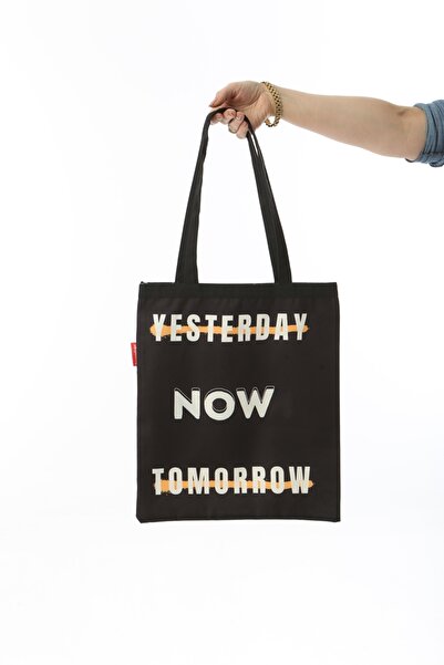 Baghashtag Now Printed Cloth Bag