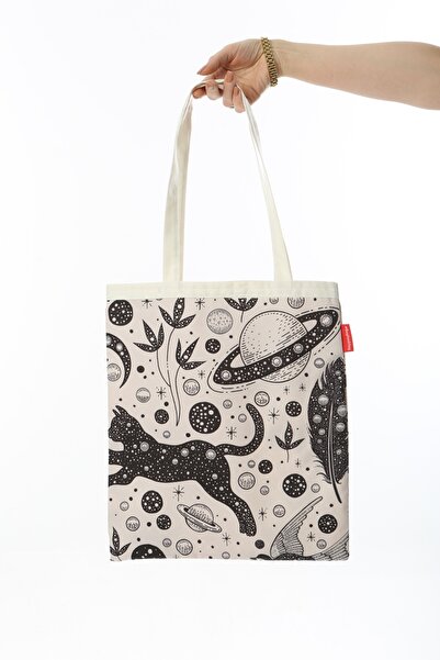 Baghashtag Mixed Dream Printed Cloth Bag