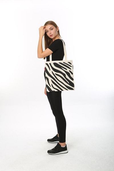 Baghashtag Zebra Patterned Cloth Bag