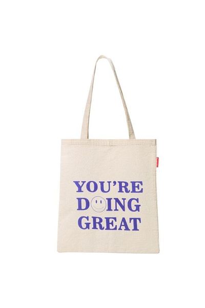 Baghashtag You Are Doing Great Printed Cloth Bag