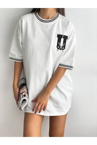 İLKCET MODA Μπλουζάκι USA Oversize Unisex