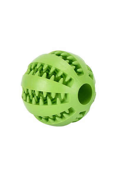 Choice L Green Pet Bite resistant Rubber Watermelon Tooth Ball Dog Toy Elastic Hot Sale Dog Food Spill Ball