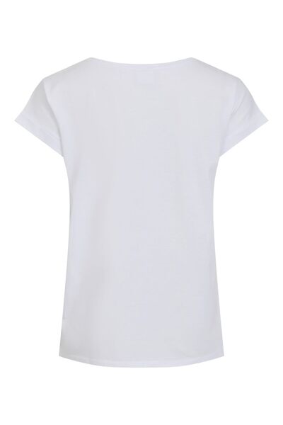 VILA T-Shirt Basic-V-Ausschnitt