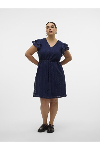 Veromoda Curve Kleid VMCHONEY Kurzes Kleid