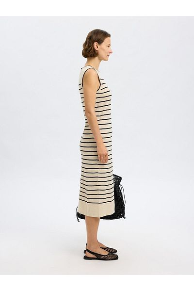 Selected Femme Maxikleid Leinenmix