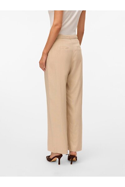 Vero Moda Hose mit weitem Beinschnitt VMMINDY Mittlere Taille Hose