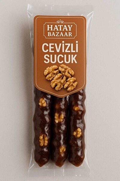 HatayBazaar Hatay Doğal (NATUREL) Şeker Ilavesiz %100 Pekmezli Cevizli Sucuk ...