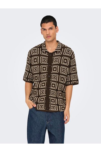 Only & Sons Polo ONSBART Gestricktes Poloshirt