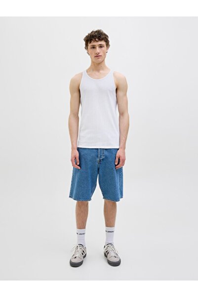 Jack & Jones Tanktop Einfarbig Rundhalsausschnitt Tanktop