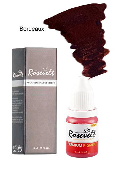 ROSEVELT Kalıcı Makyaj Boyası 327 Bordeaux Kalıcı Makyaj Dudak Boyası