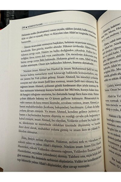 Kitap Pazarı Marifetname ERZURUMLU İBRAHİM HAKKI 3cild birarada HARİTALI tam metin 17*24 Kırmızı