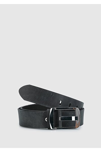 Provoq Provoq 010 Чорний чоловічий шкіряний ремінь