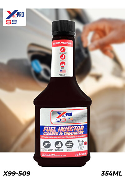 X-PRO 99 منظف حاقن الوقود الفائق 354 مل يعزز الأداء ويحسن المسافة المقطوعة ويحمي المحرك
