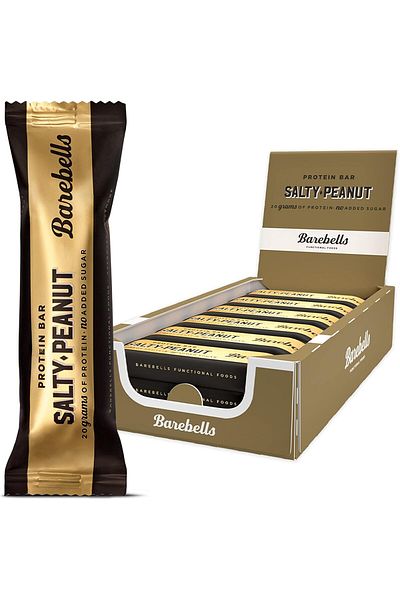 Barebells Salty Peanut Protein Bar pack of 12 * 55g