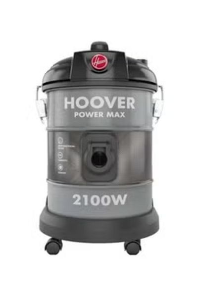 Hoover Power Max Drum Vacuum Cleaner 20 Liter Capacity - Ht87-t2-me - Large Capacity, With Blower Function