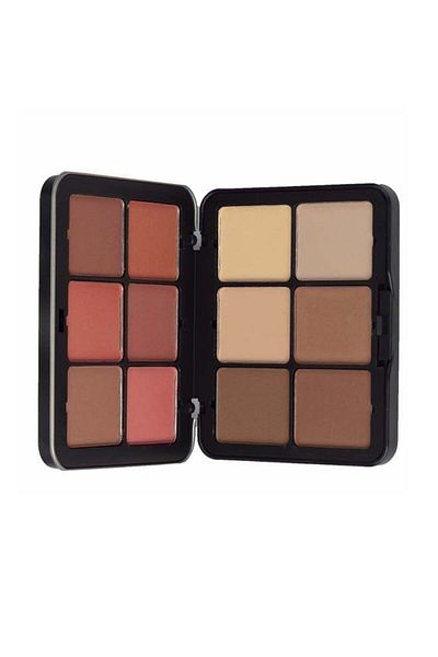 Red Apple Blush and contour powder in 6 colors