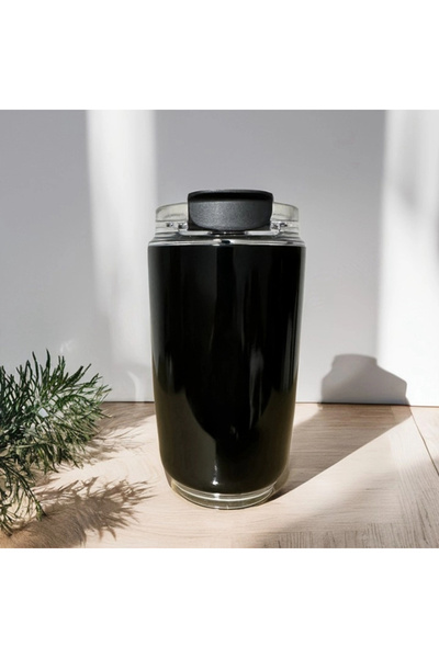 Blooming Plus Termos Bardak Sıcak Kahve Paslanmaz Çelik Termal Cam Kupa Spor ...