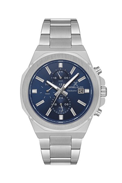 Daniel Klein %100 ORJİNAL, FATURALI, 2 YIL GARANTİLİ, Metal Erkek MAVİ KOL SAATİ