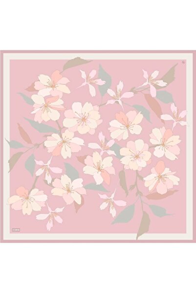 Belli Κασκόλ Pure Silk 4100D (Twill Silk) 90 x 90 Ροζ