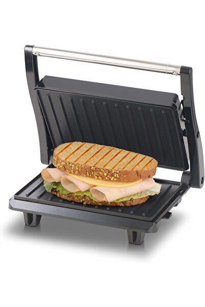 ALSAIF Al Saif E05327 750W Sandwich Heater, Black/Silver