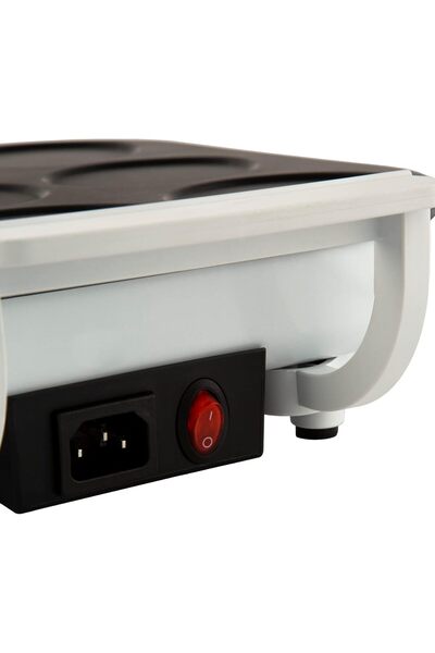 ALSAIF Electric Crepe Maker 9 Pcs Molds Machine, 700w, White