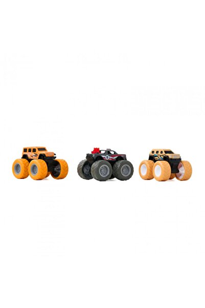 MomKi Set 3 Masini Off-road-360 De Grade,