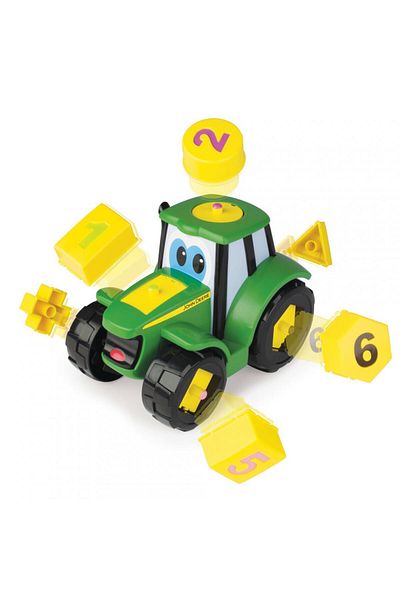 TOMYTOYS Tractor With Shapes And Numbers