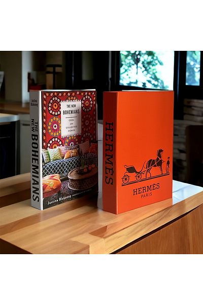 NariHome Decorative Book Box Set of 2