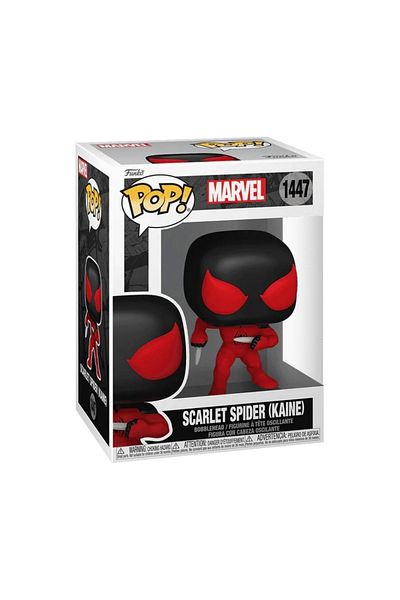 Funko Pop! Scarlet Spider (Kaine) Figure - Spider Man Comics # 1447