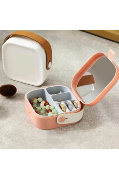 Otocub Mirrored Makeup Box - Purse Size