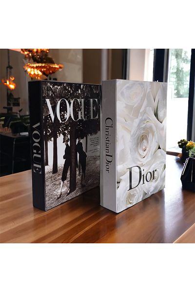 NariHome Decorative Book Box Set of 3