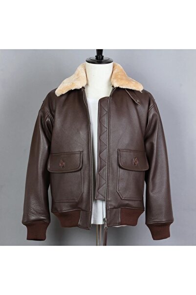 DESAR ERKEK PİLOT HAKİKİ DERİ MONT