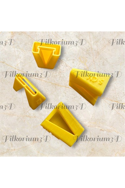 Filkorium3D 4'lü Biye Yapma Aparatı Seti Biye Aparatı Kenar Kıvırma
