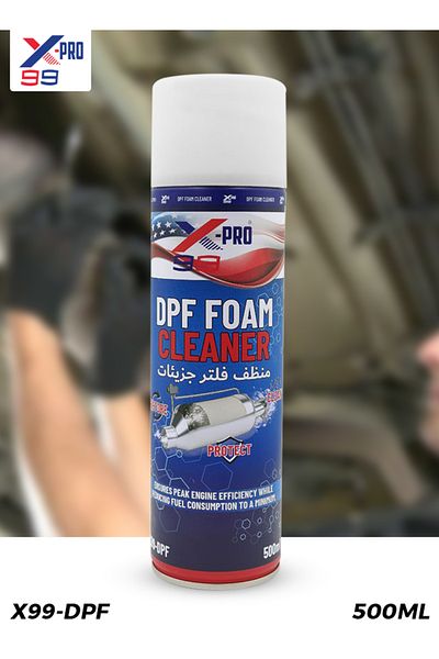 X-PRO 99 منظف رغوة DPF 500 مل بخاخ منظف مرشح جسيمات الديزل للسيارات والشاحنات
