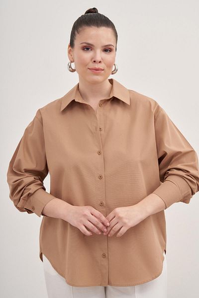MYLİNE Oversize Poplin Shirt