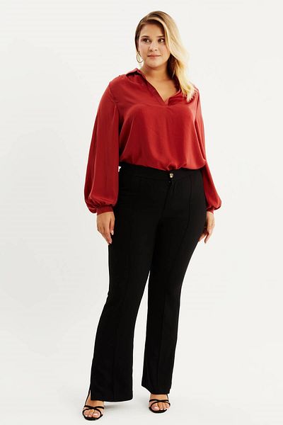 MYLİNE Pantaloni cu tăietură dreaptă