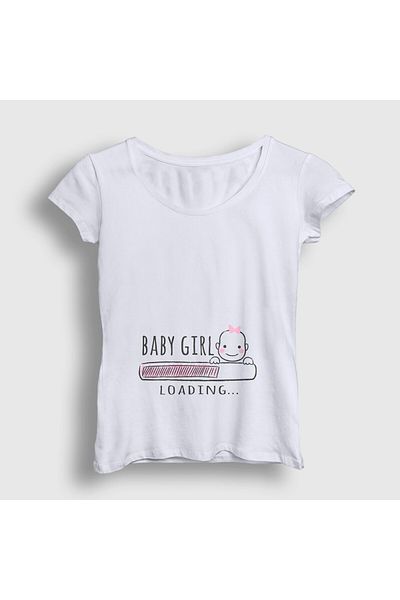 Presmono Tricou alb pentru bebeluși pentru femei 531441 tt