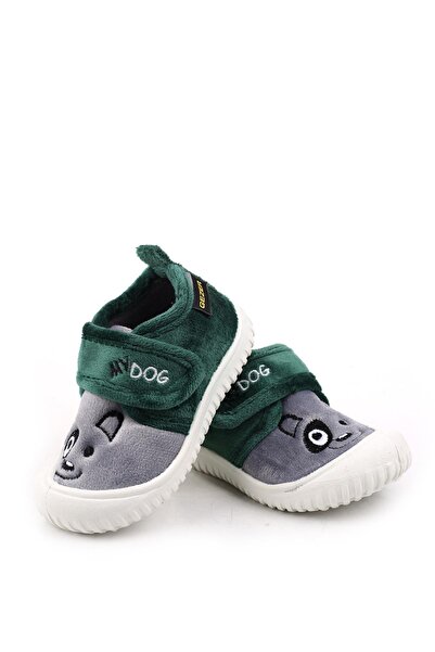 GEZER Kız/Erkek Çocuk Günlük Cırtlı Panduf Kreş Ayakkabı