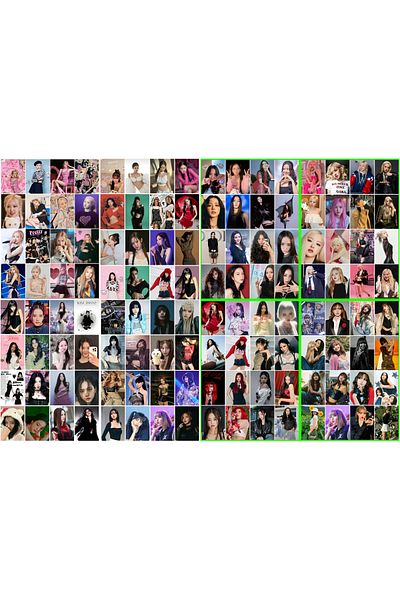 owl bag KPOP- Blackpink - Σχέδιο με μοτίβο μελών ομάδας ΣΕΤ ΦΩΤΟΚΑΡΤΩΝ ΣΥΛΛΟΓΗΣ 128