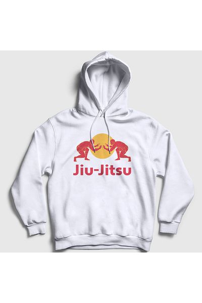 Presmono Unisex Λευκό Jiu Jitsu Masters Wrestling MMA UFC Φούτερ με κουκούλα