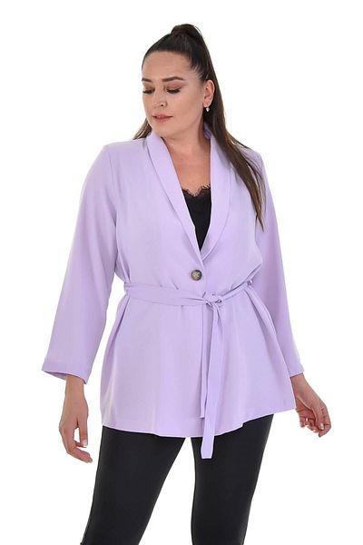 MYLİNE Jachetă casual cu detaliu de brâu