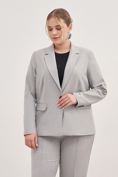 MYLİNE Single Button Lined Blazer