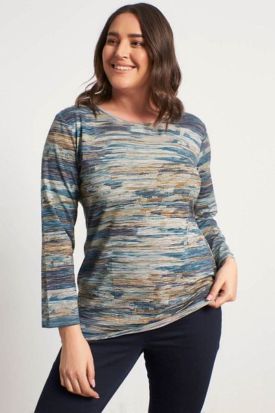 MYLİNE Tricou tricotat cu model propriu