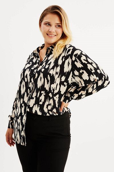 MYLİNE Patterned Long Sleeve Shirt