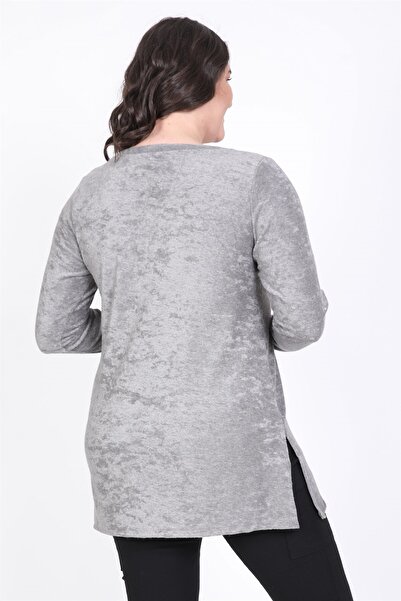 MYLİNE V Yaka Yumoş Tunik