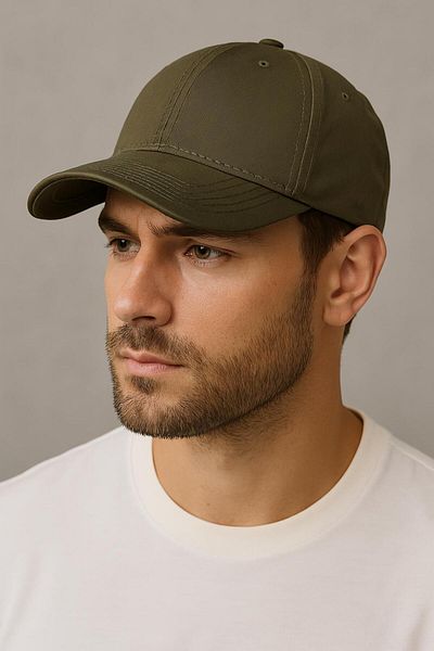 derikem Unisex Basic Adjustable Line Baseball Hat Cap with Velcro Back